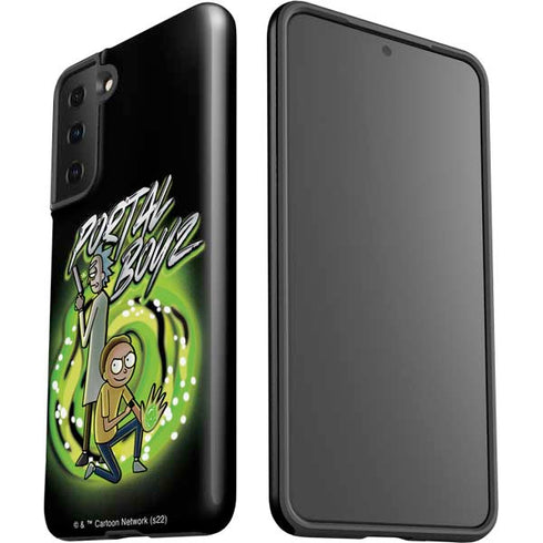 Adult Swim Rick and Morty Portal Boyz Galaxy S21 FE Pro Case