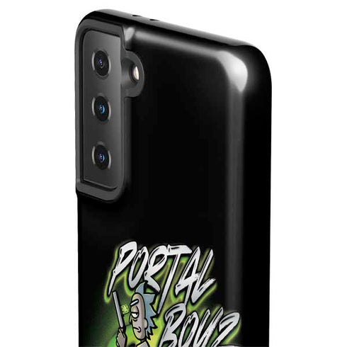 Adult Swim Rick and Morty Portal Boyz Galaxy S21 Plus 5G Pro Case