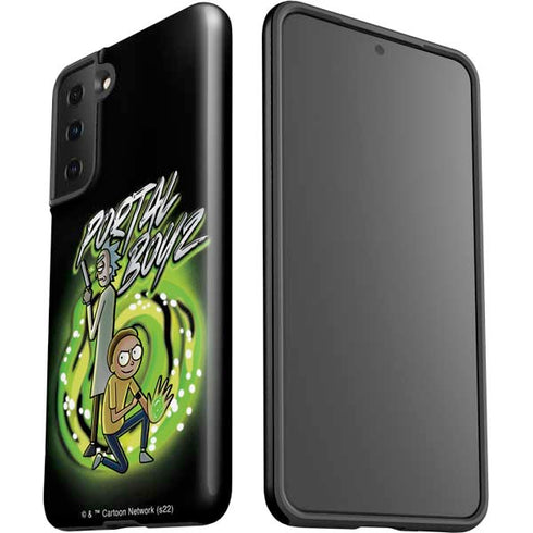 Adult Swim Rick and Morty Portal Boyz Galaxy S21 Plus 5G Pro Case