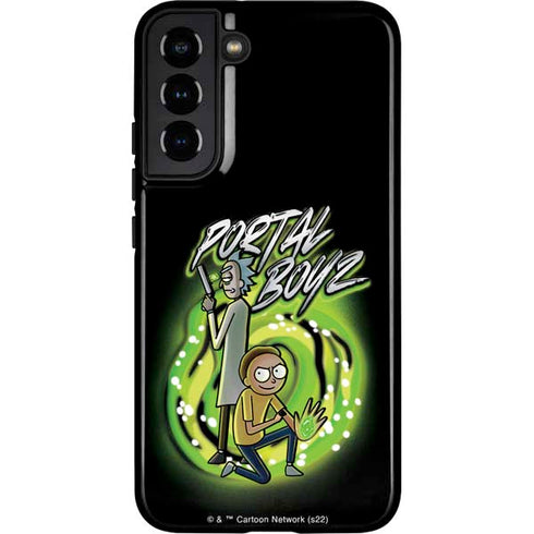 Adult Swim Rick and Morty Portal Boyz Galaxy S22 Plus Pro Case