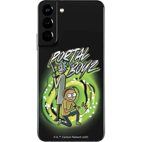 Adult Swim Rick and Morty Portal Boyz Galaxy S22 Plus Skin