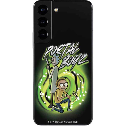 Adult Swim Rick and Morty Portal Boyz Galaxy S22 Skin