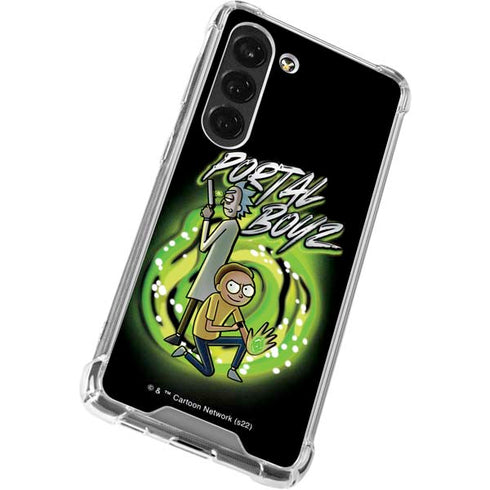 Adult Swim Rick and Morty Portal Boyz Galaxy S23 Clear Case