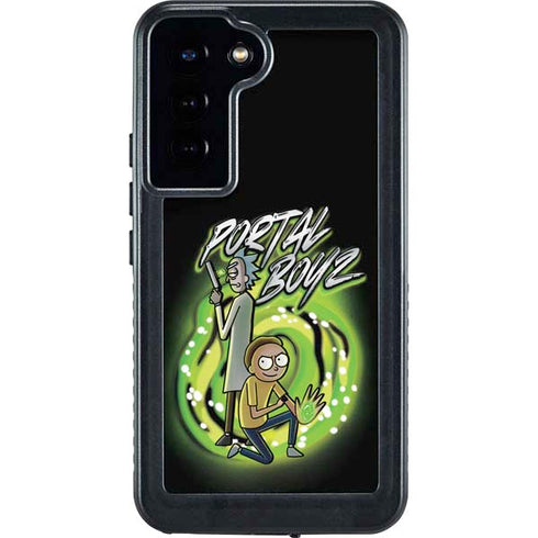 Adult Swim Rick and Morty Portal Boyz Galaxy S23 Plus Waterproof Case