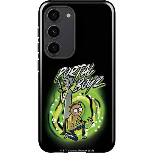 Adult Swim Rick and Morty Portal Boyz Galaxy S23 Pro Case