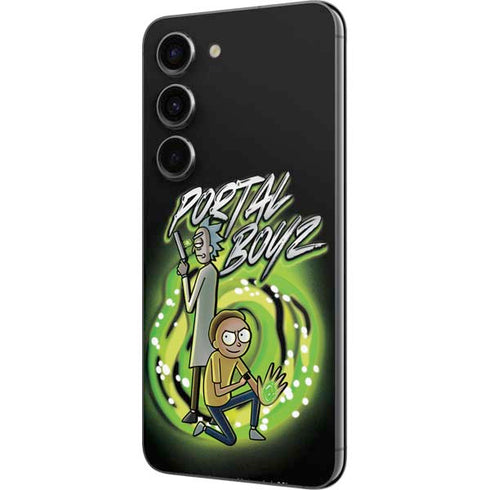 Adult Swim Rick and Morty Portal Boyz Galaxy S23 Skin