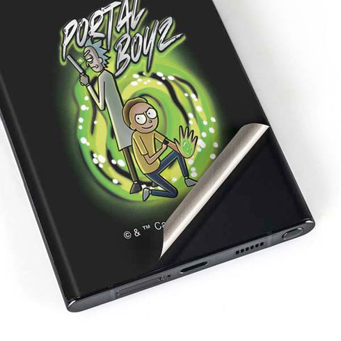 Adult Swim Rick and Morty Portal Boyz Galaxy S23 Ultra Skin