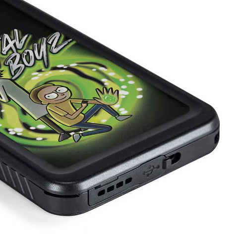 Adult Swim Rick and Morty Portal Boyz Galaxy S23 Waterproof Case
