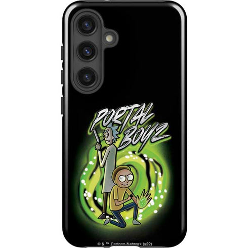 Adult Swim Rick and Morty Portal Boyz Galaxy S24 Plus Impact Case