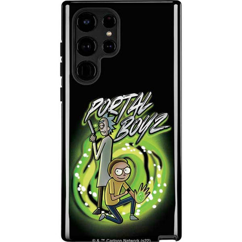 Adult Swim Rick and Morty Portal Boyz Galaxy S24 Ultra Impact Case