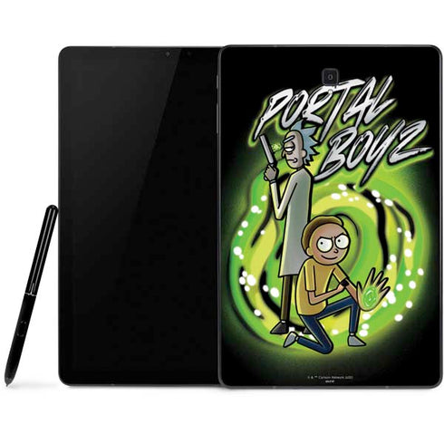 Adult Swim Rick and Morty Portal Boyz Samsung Galaxy Tab Skin
