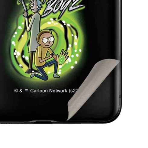 Adult Swim Rick and Morty Portal Boyz Galaxy Z Flip Skin