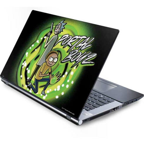 Adult Swim Rick and Morty Portal Boyz Generic Laptop Skin