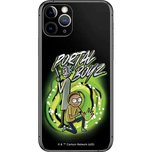 Adult Swim Rick and Morty Portal Boyz iPhone 11 Pro Skin