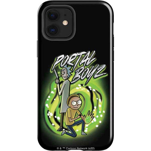 Adult Swim Rick and Morty Portal Boyz iPhone 12 Impact Case