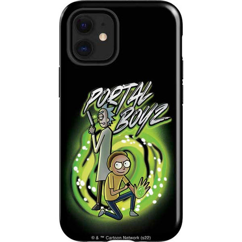 Adult Swim Rick and Morty Portal Boyz iPhone 12 Mini Impact Case