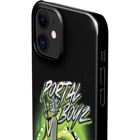 Adult Swim Rick and Morty Portal Boyz iPhone 12 Mini Lite Case