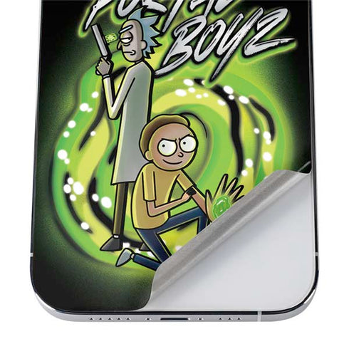 Adult Swim Rick and Morty Portal Boyz iPhone 12 Pro Max Skin