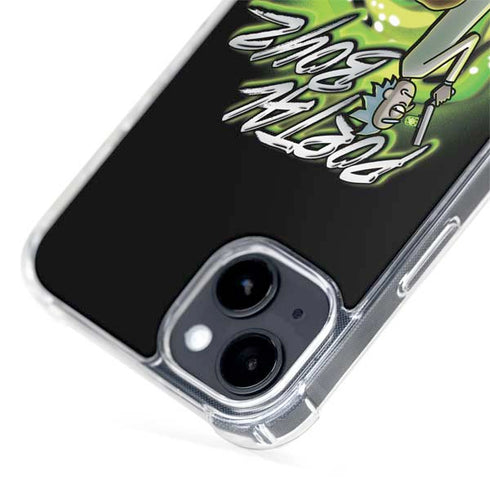 Adult Swim Rick and Morty Portal Boyz iPhone 15 Plus MagSafe Case
