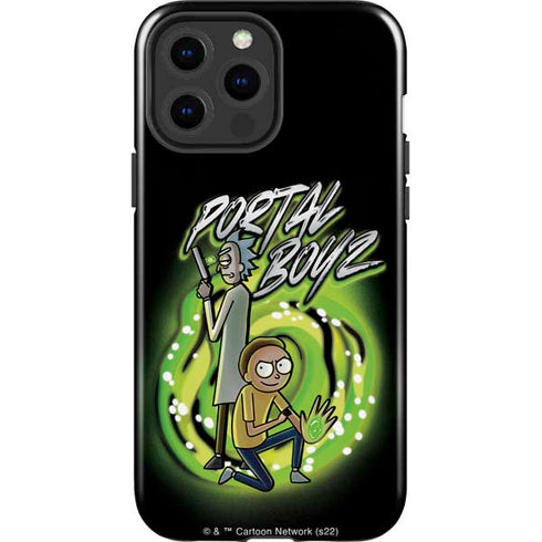 Adult Swim Rick and Morty Portal Boyz iPhone 14 Pro Max Impact Case