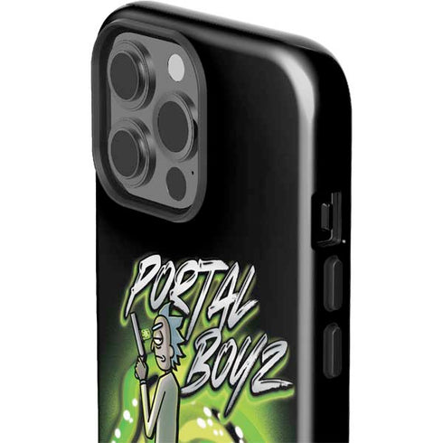 Adult Swim Rick and Morty Portal Boyz iPhone 15 Pro Max Impact Case