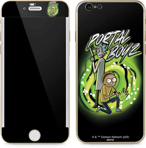Adult Swim Rick and Morty Portal Boyz iPhone 6/6s Skin