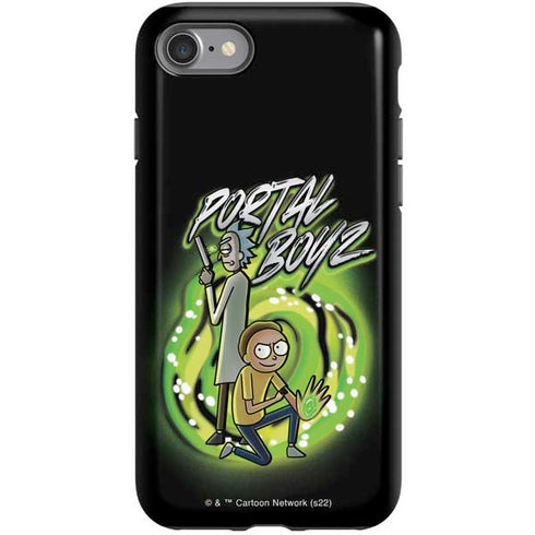 Adult Swim Rick and Morty Portal Boyz iPhone SE (2nd & 3rd Gen) Pro Case