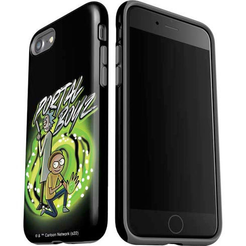 Adult Swim Rick and Morty Portal Boyz iPhone SE (2nd & 3rd Gen) Pro Case