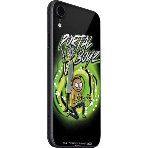 Adult Swim Rick and Morty Portal Boyz iPhone SE (2nd & 3rd Gen) Skin