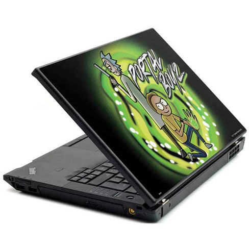 Adult Swim Rick and Morty Portal Boyz Lenovo T420 Skin