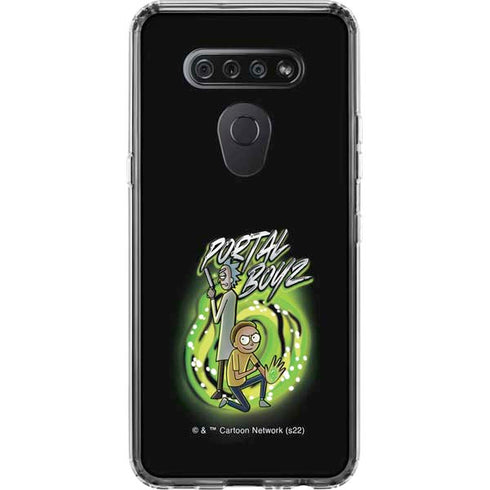Adult Swim Rick and Morty Portal Boyz LG K51/Q51 Clear Case