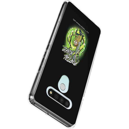 Adult Swim Rick and Morty Portal Boyz LG Stylo 6 Clear Case