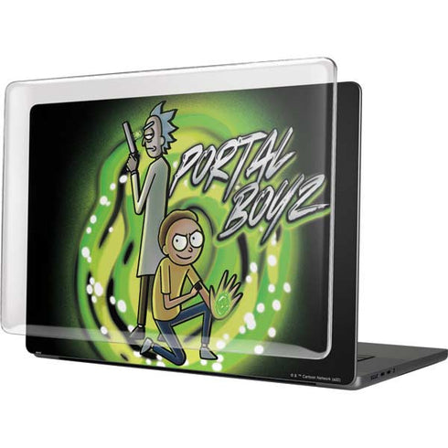 Adult Swim Rick and Morty Portal Boyz MacBook Pro 16in (2021-25) Case plus Skin