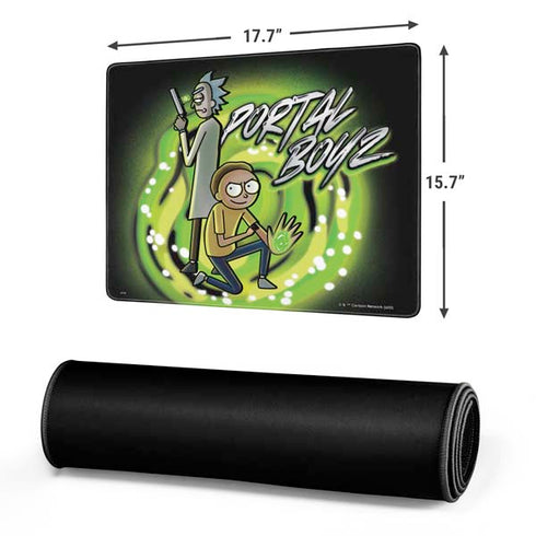 Adult Swim Rick and Morty Portal Boyz Gaming Mouse Pad
