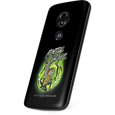 Adult Swim Rick and Morty Portal Boyz Moto E5 Play Skin