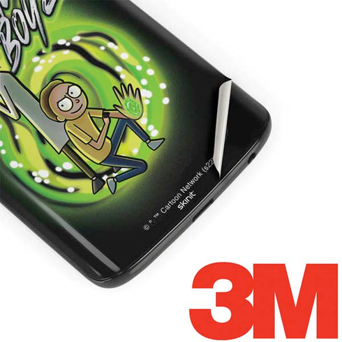 Adult Swim Rick and Morty Portal Boyz Moto G6 Skin