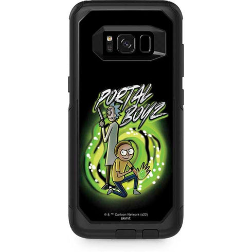 Adult Swim Rick and Morty Portal Boyz Otterbox Commuter Galaxy Skin