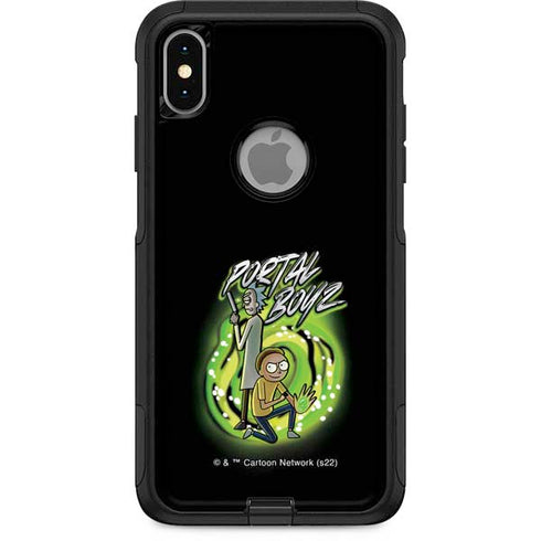 Adult Swim Rick and Morty Portal Boyz Otterbox Commuter iPhone Skin