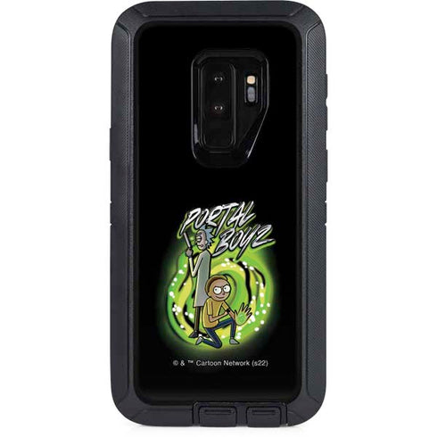 Adult Swim Rick and Morty Portal Boyz Otterbox Defender Galaxy Skin