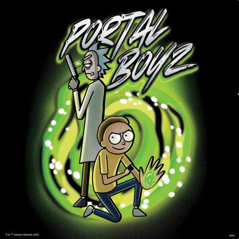 Adult Swim Rick and Morty Portal Boyz PS4 Slim Skin