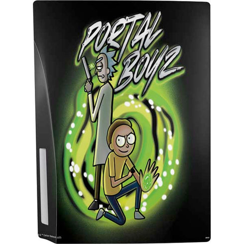 Adult Swim Rick and Morty Portal Boyz PS5 Bundle Skin