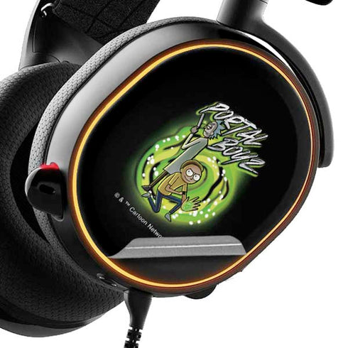 Adult Swim Rick and Morty Portal Boyz SteelSeries Arctis 5 Skin