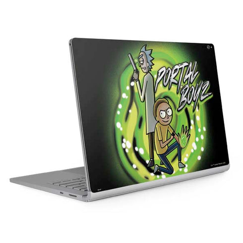 Adult Swim Rick and Morty Portal Boyz Surface Book 2 15in Skin