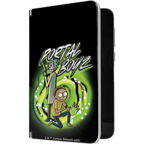 Adult Swim Rick and Morty Portal Boyz Surface Duo Skin