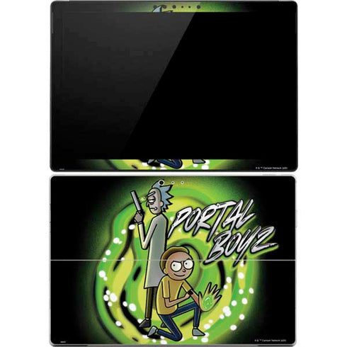 Adult Swim Rick and Morty Portal Boyz Surface Pro 4 Skin