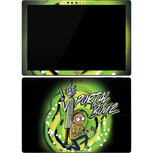 Adult Swim Rick and Morty Portal Boyz Surface Pro 7 Skin