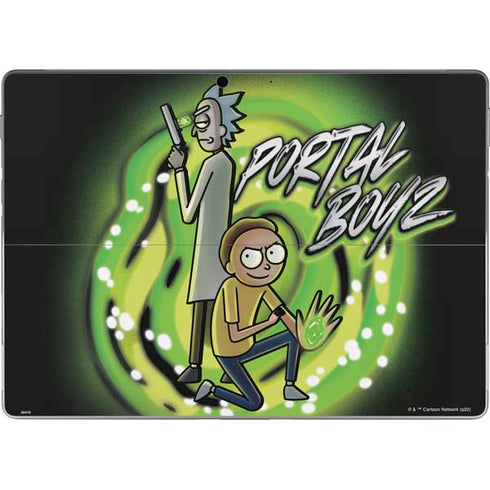 Adult Swim Rick and Morty Portal Boyz Surface Pro 8 Skin