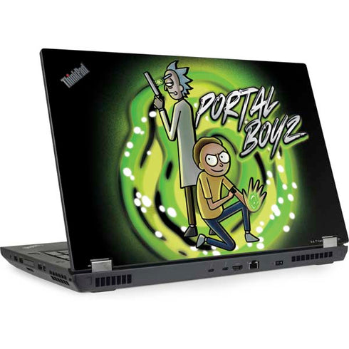 Adult Swim Rick and Morty Portal Boyz Lenovo ThinkPad Skin