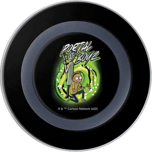 Adult Swim Rick and Morty Portal Boyz Wireless Charger Skin