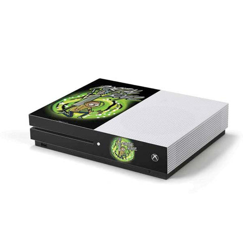 Adult Swim Rick and Morty Portal Boyz Xbox One S Console Skin